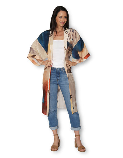 THE ARTISTS LABEL | KIMONO | SILK | Deep in The North Sea