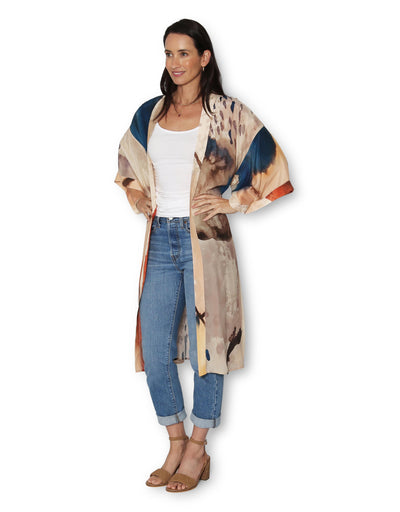 THE ARTISTS LABEL | KIMONO | SILK | Deep in The North Sea