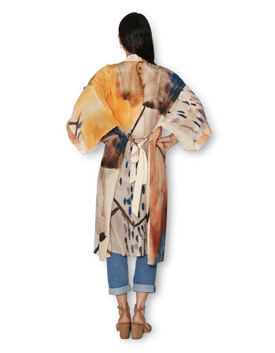 THE ARTISTS LABEL | KIMONO | SILK | Deep in The North Sea