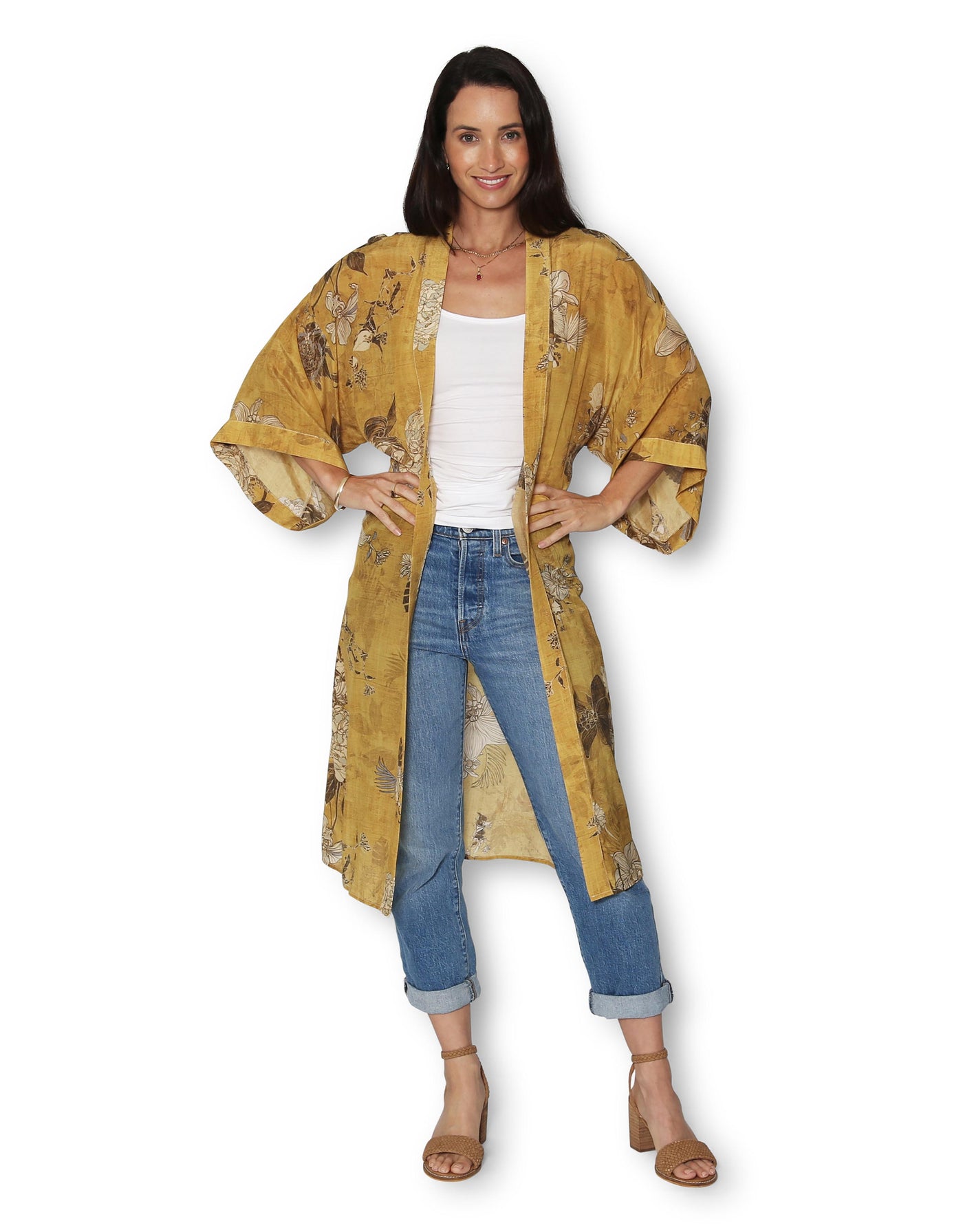 THE ARTISTS LABEL | KIMONO | SILK | Oriental Foulard