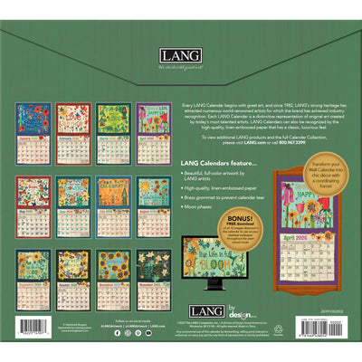 LANG 2026 CALENDAR | PAINTED PEACE