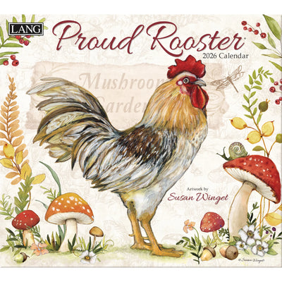 LANG 2026 CALENDAR | PROUD ROOSTER