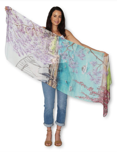 SCARVES | THE ARTISTS LABEL | Sydney Harbour in Spring