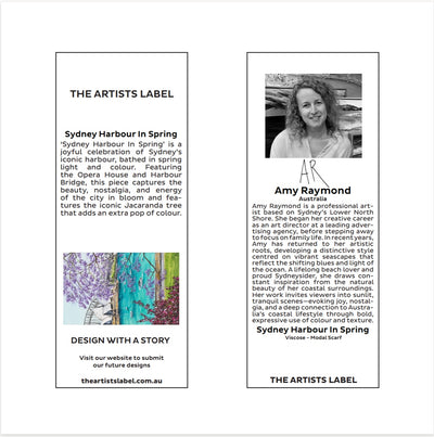 SCARVES | THE ARTISTS LABEL | Sydney Harbour in Spring
