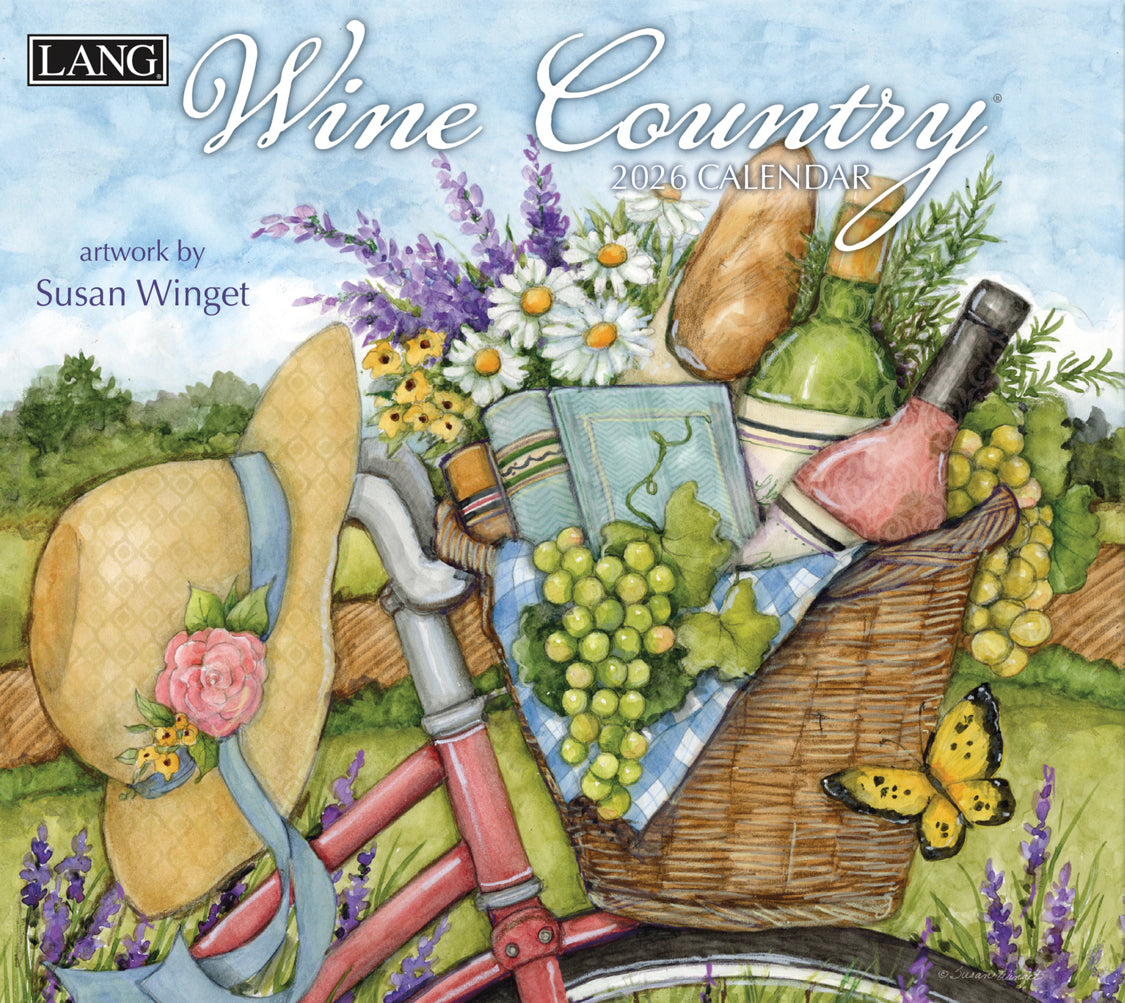LANG 2026 CALENDAR | WINE COUNTRY