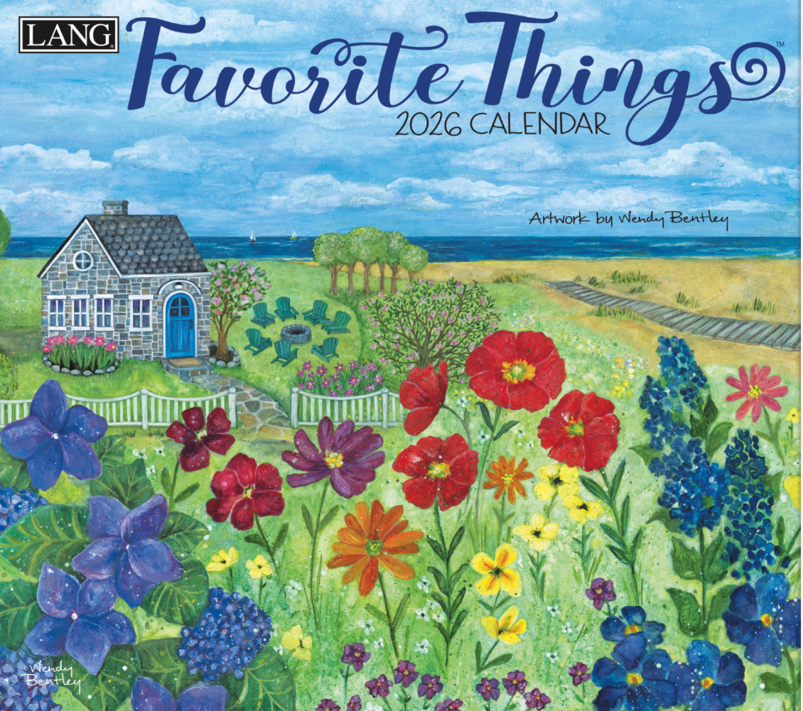 LANG 2026 CALENDAR | FAVORITE THINGS