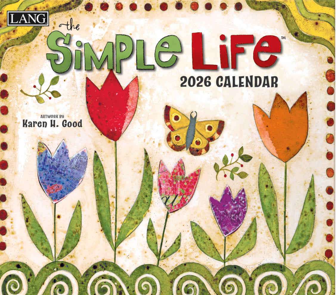 LANG 2026 CALENDAR | THE SIMPLE LIFE