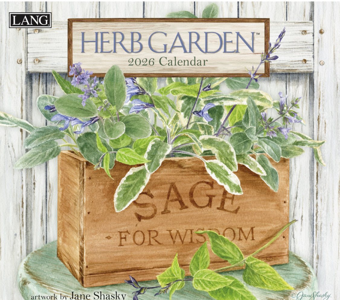 LANG 2026 CALENDAR | HERB GARDEN