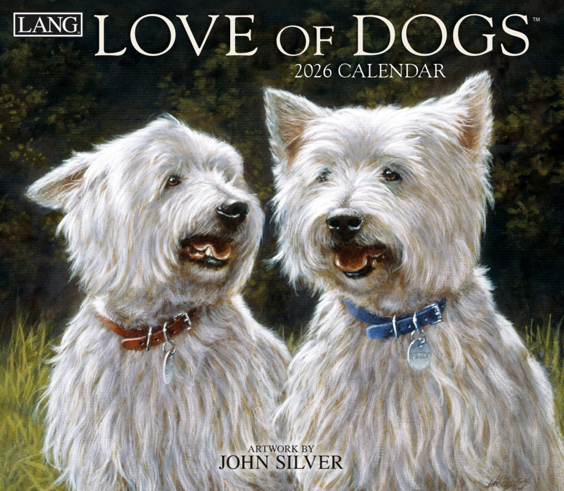 LANG 2026 CALENDAR | LOVE OF DOGS