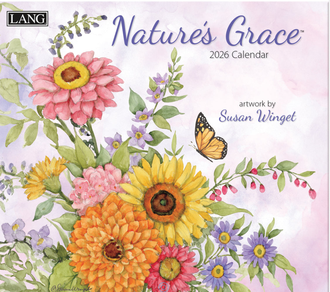 LANG 2026 CALENDAR | NATURE’S GRACE