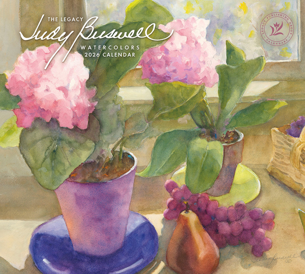 LEGACY 2026 CALENDAR | JUDY BUSWELL WATERCOLORS