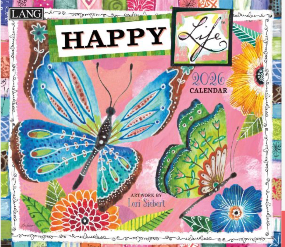 LANG 2026 CALENDAR | HAPPY LIFE