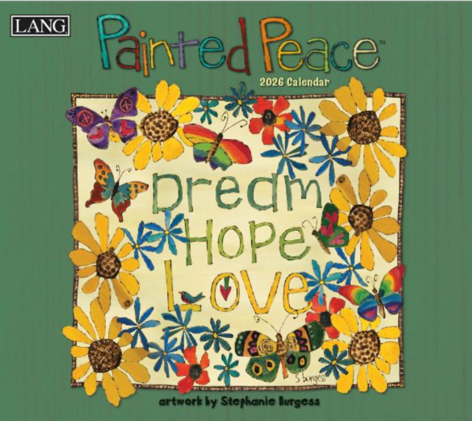 LANG 2026 CALENDAR | PAINTED PEACE