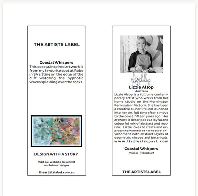 SCARVES | THE ARTISTS LABEL | Coastal Whispers