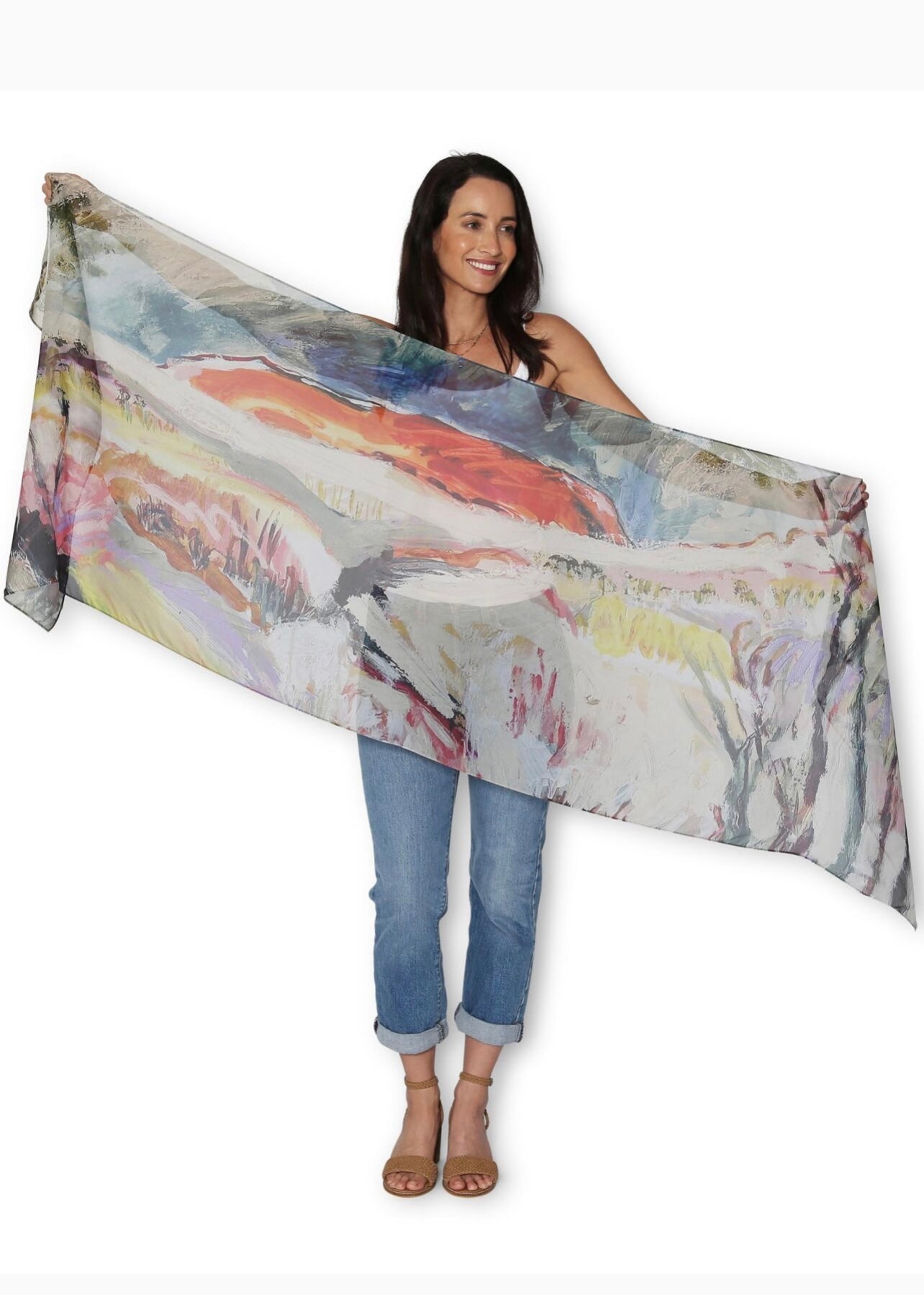 THE ARTISTS LABEL | SCARVES | SILK | Happy View