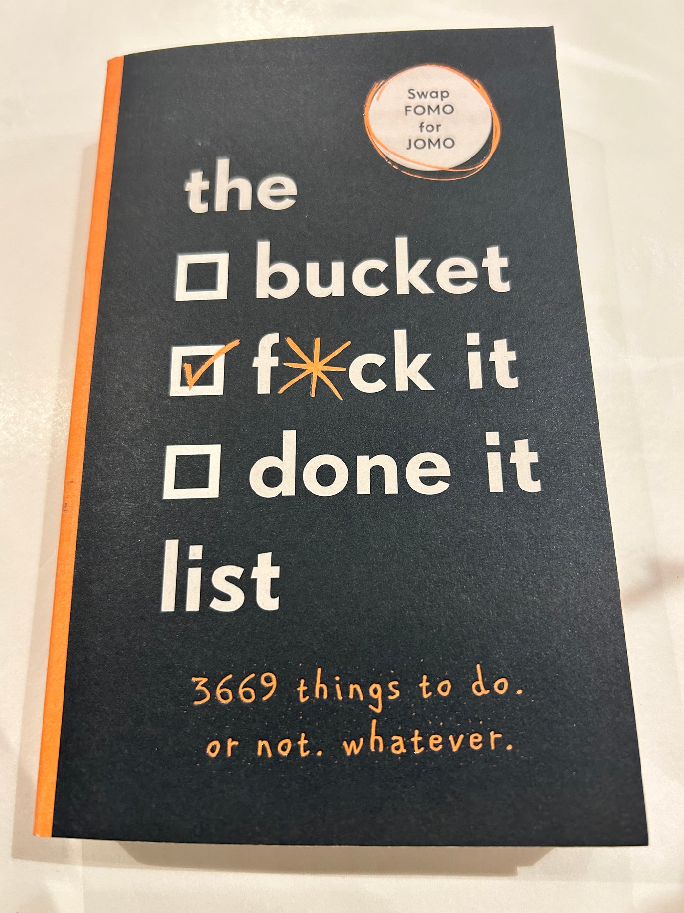 BOOKS | INSPIRATION | THE BUCKET F*CK IT DONE IT LIST