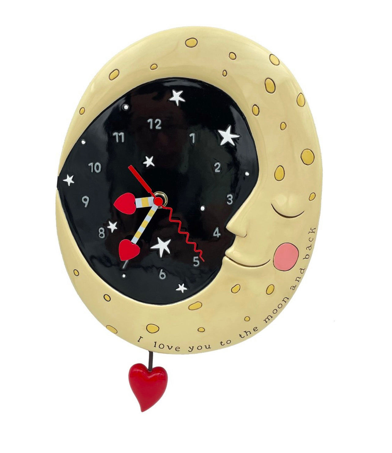 ALLEN DESIGNS | CLOCK | LOVE YOU TO THE MOON