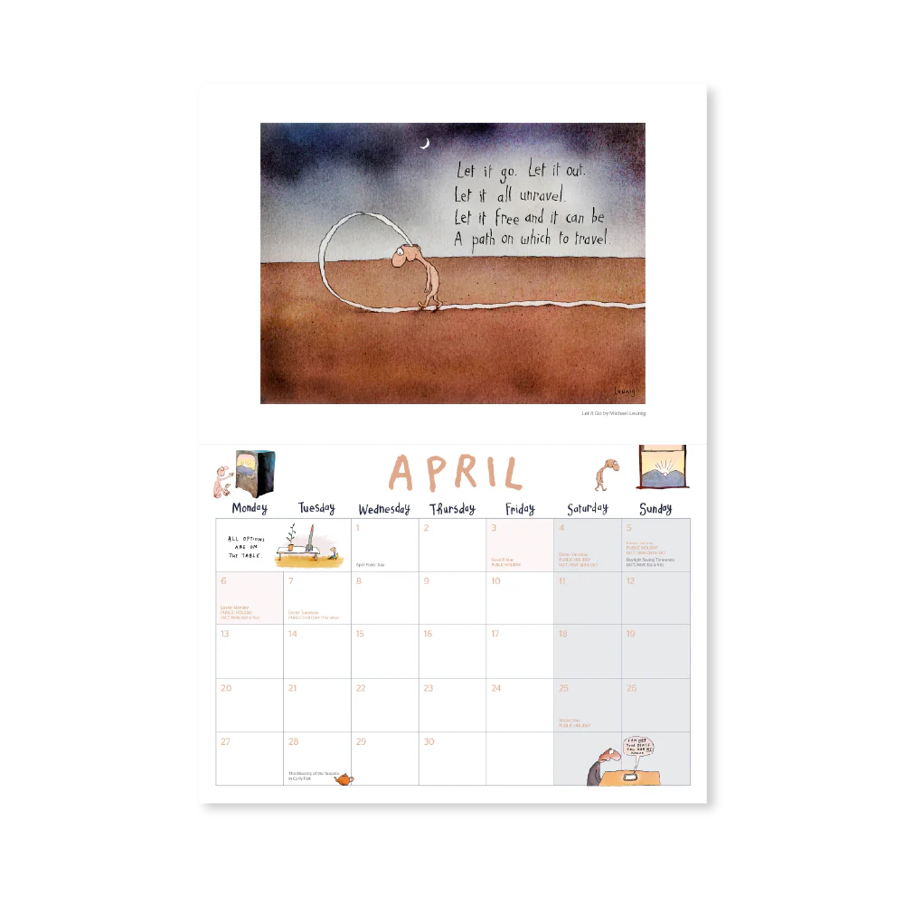 THE AFTERLIFE LEUNIG 2026 CALENDAR