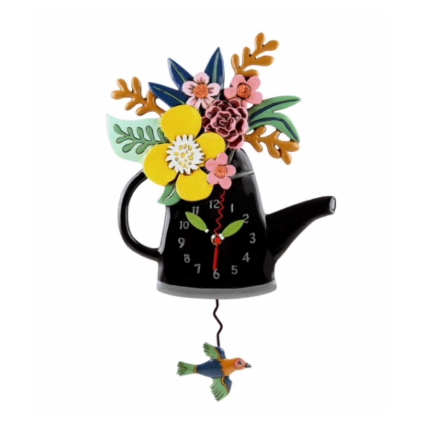 ALLEN DESIGNS | CLOCK | BLOSSOMS BLACK