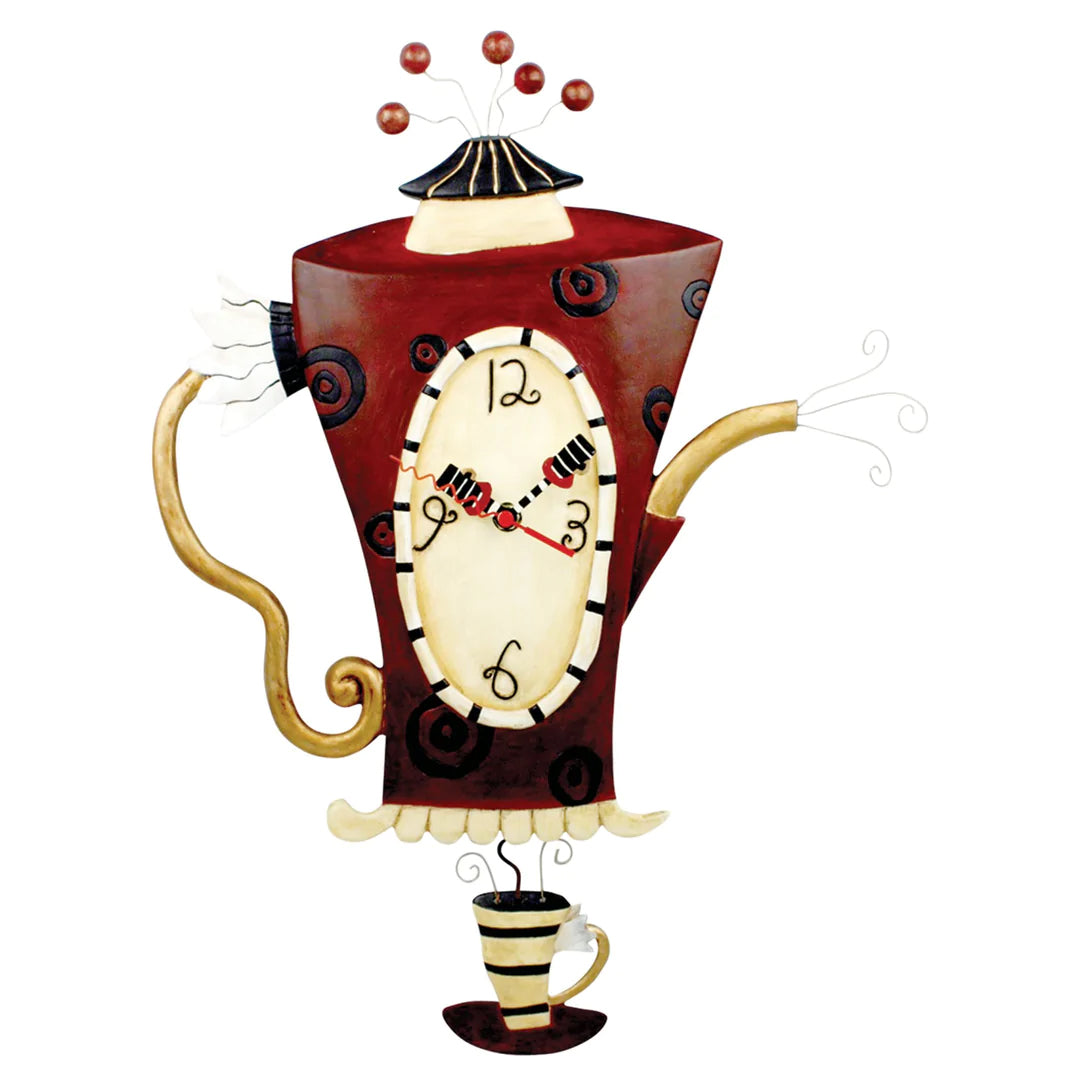 ALLEN DESIGNS | CLOCK | STEAMIN TEA