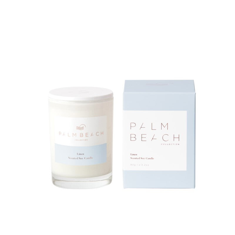 Palm Beach Collection Linen 50g Mini Candle