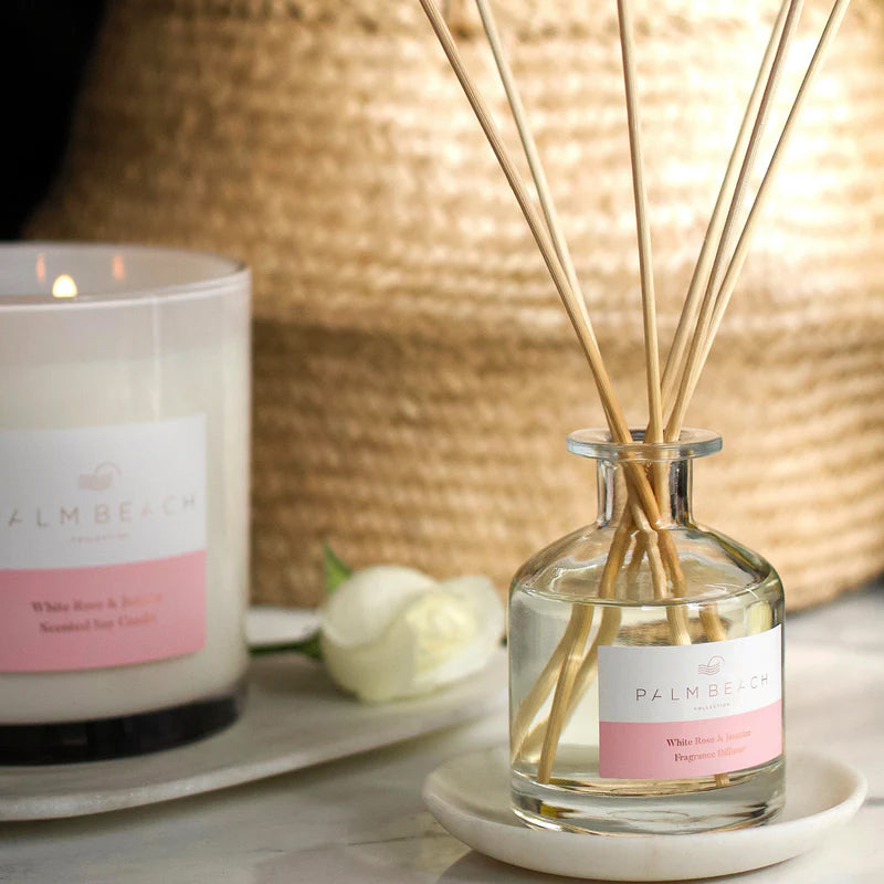 PALM BEACH COLLECTION | Fragrance Diffusers | White Rose and Jasmine