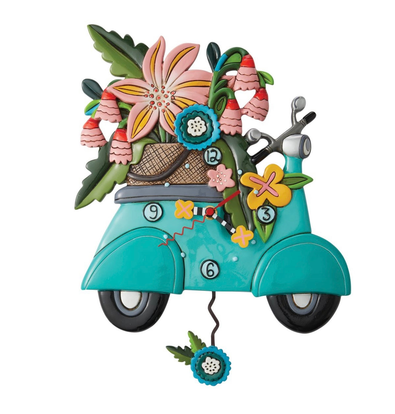 ALLEN DESIGNS | CLOCK | SCOOT - IN THROUGH LIFE
